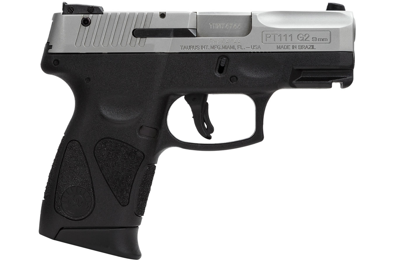 Millennium PT-111 G2 9mm Sub-Compact Stainless - Firearms | The Gun Shop