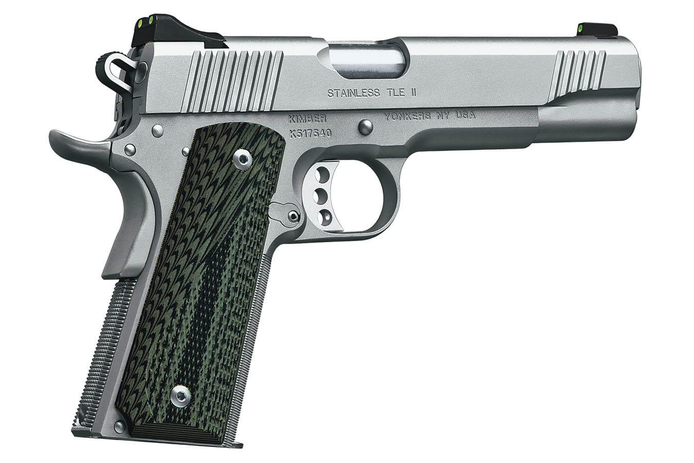 Stainless TLE II 45 ACP with Night Sights - Firearms | The Gun Shop