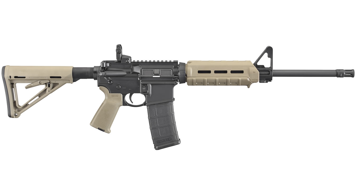 AR-556 5.56 NATO M4 Flat-Top Autoloading Rifle with Magpul FDE Furniture - Firearms | The Gun Shop