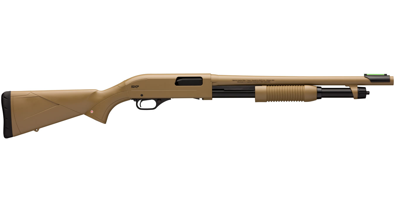 SXP Dark Earth Defender 20 Gauge Pump Shotgun