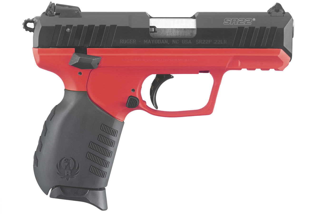 SR22 22LR Red Titanium Cerakote Rimfire Pistol with Threaded Barrel - Firearms | The Gun Shop