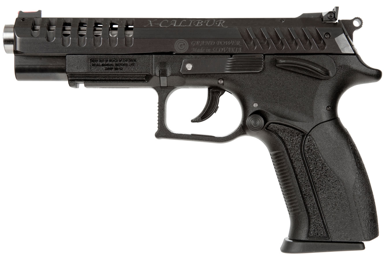 X-Calibur 9mm DA/SA Pistol with Fluted Bull Barrel - Firearms | The Gun Shop