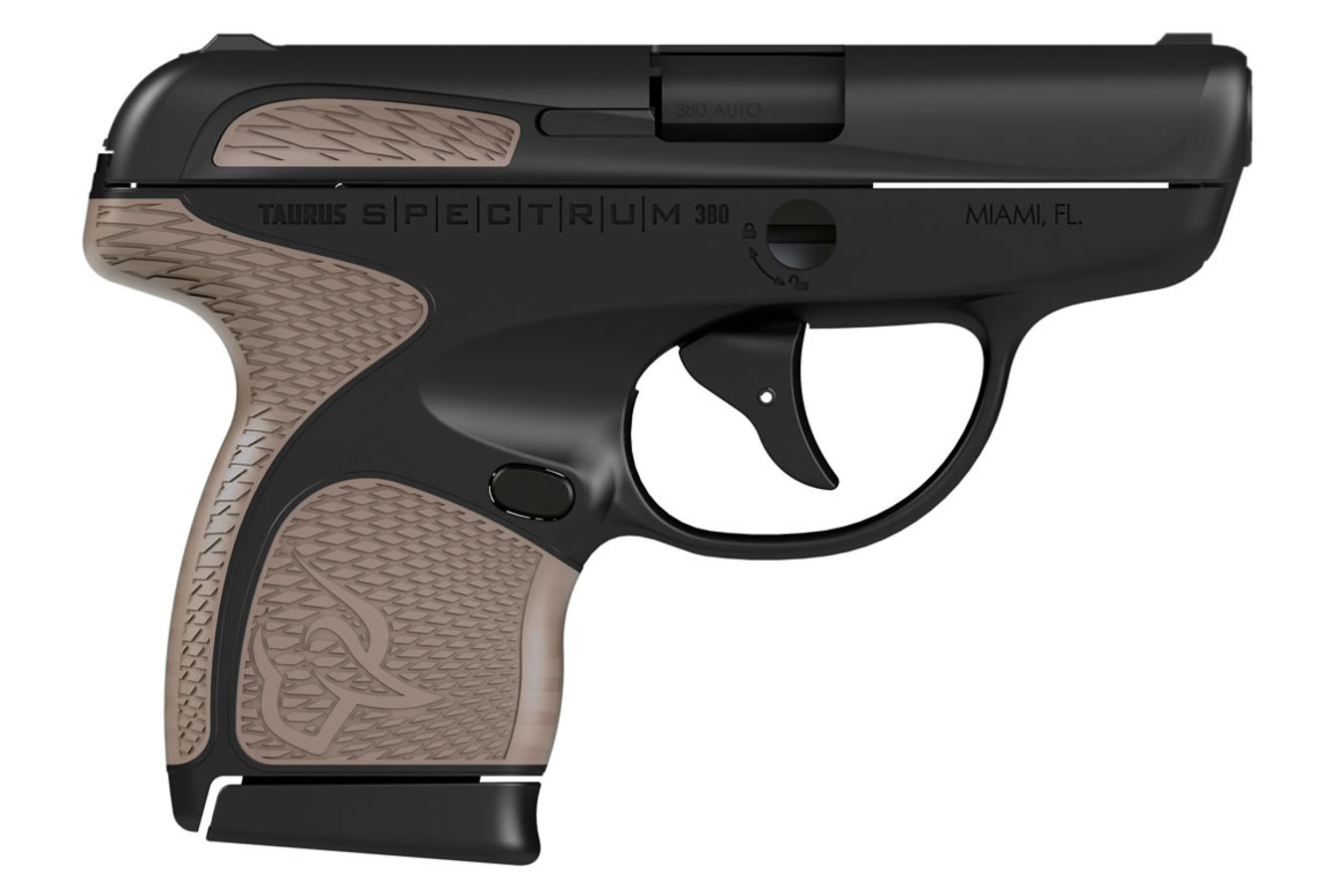 Spectrum 380 ACP Black/Flat Dark Earth Carry Conceal Pistol - Firearms | The Gun Shop