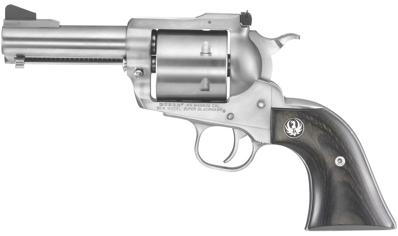 New Model Super Blackhawk 44 Rem Mag Single-Action Revolver with 3.75-Inch Barrel - Firearms | The Gun Shop