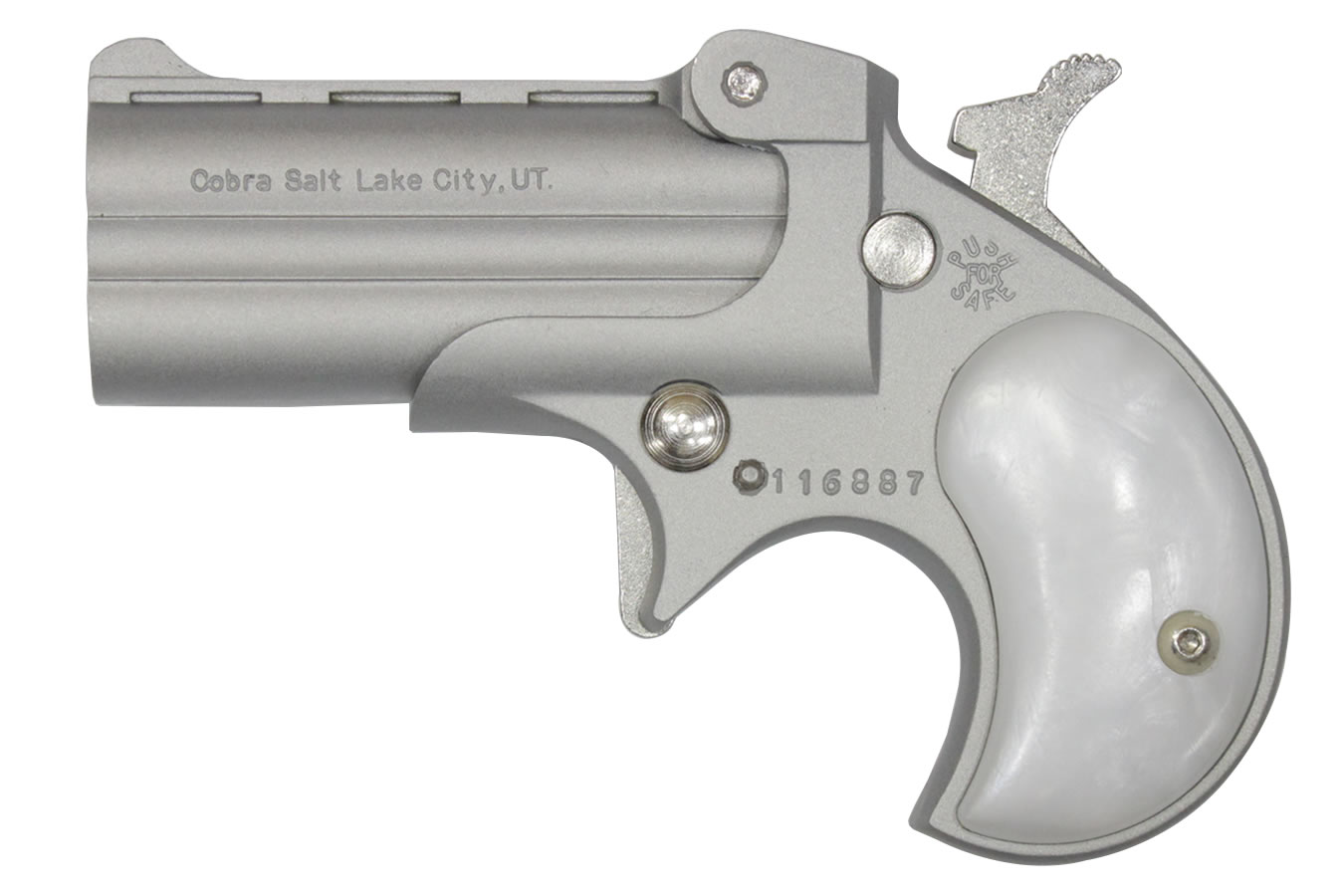 C22 22LR Derringer with White Ivory Grips - Derringers | The Gun Shop