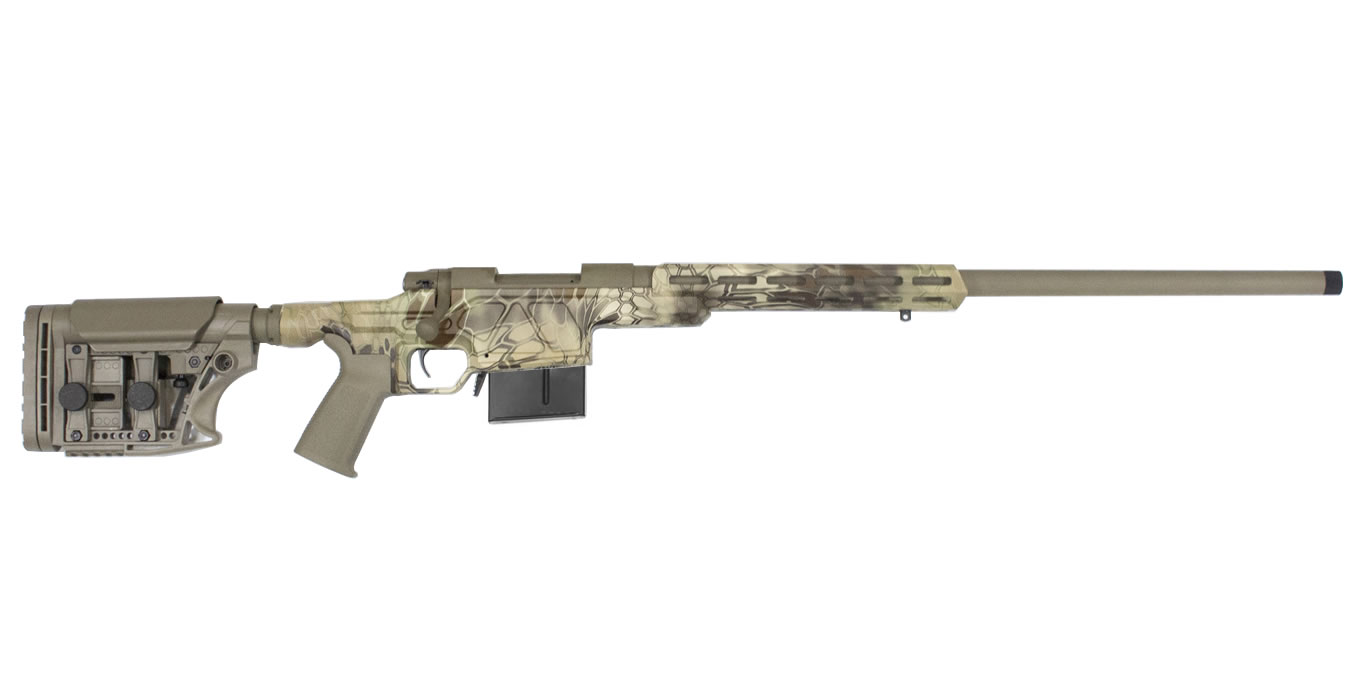 Howa HCR 308 Win Kryptek Highlander Chassis Rifle with Threaded Barrel - Bolt-Action Rifles | The Gun Shop