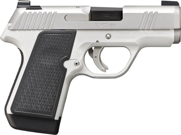 Kimber EVO SP SELECT 9mm, 3.16" Barrel, White 3-Dot, Kimber Pro II Silver, 7rd