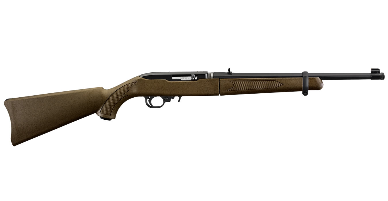 10/22 Takedown 22LR Rimfire Rifle with Mica Bronze Synthetic Stock and Threaded - Firearms | The Gun Shop