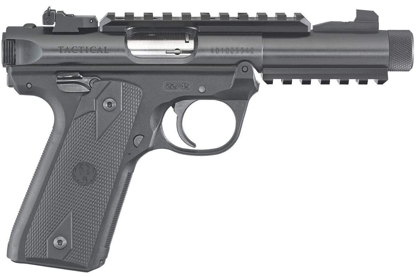 Mark IV 22/45 Tactical 22LR with Threaded Barrel - Firearms | The Gun Shop