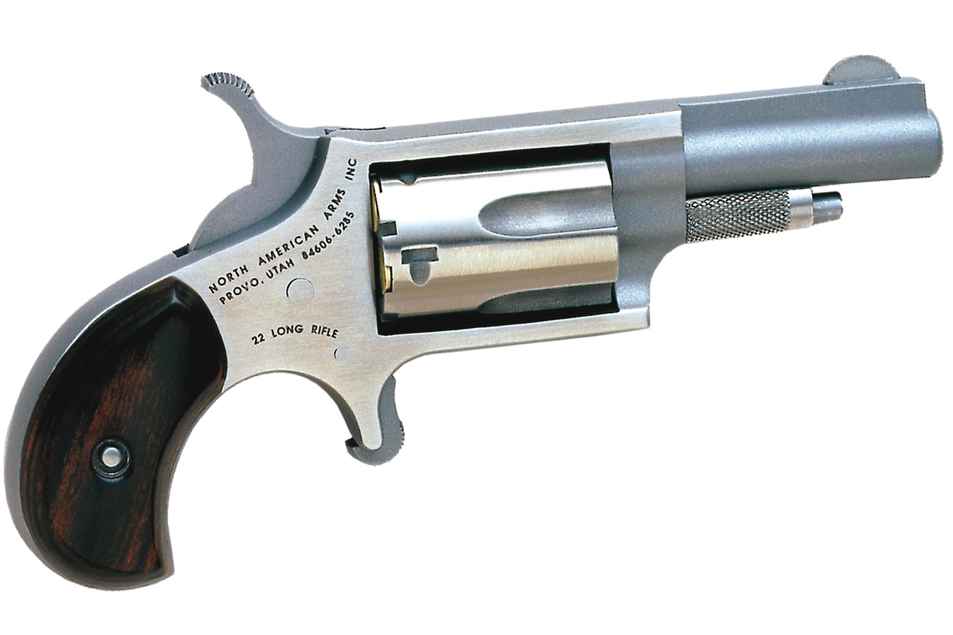 22LR Mini Revolver with Rosewood Grips - Firearms | The Gun Shop