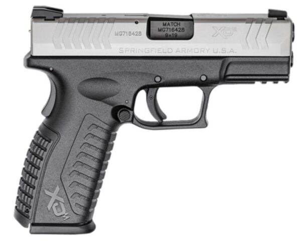 Springfield XDM 9mm, 3.8" Barrel 19rd, Bi-Tone Finish 19 Rd Mag