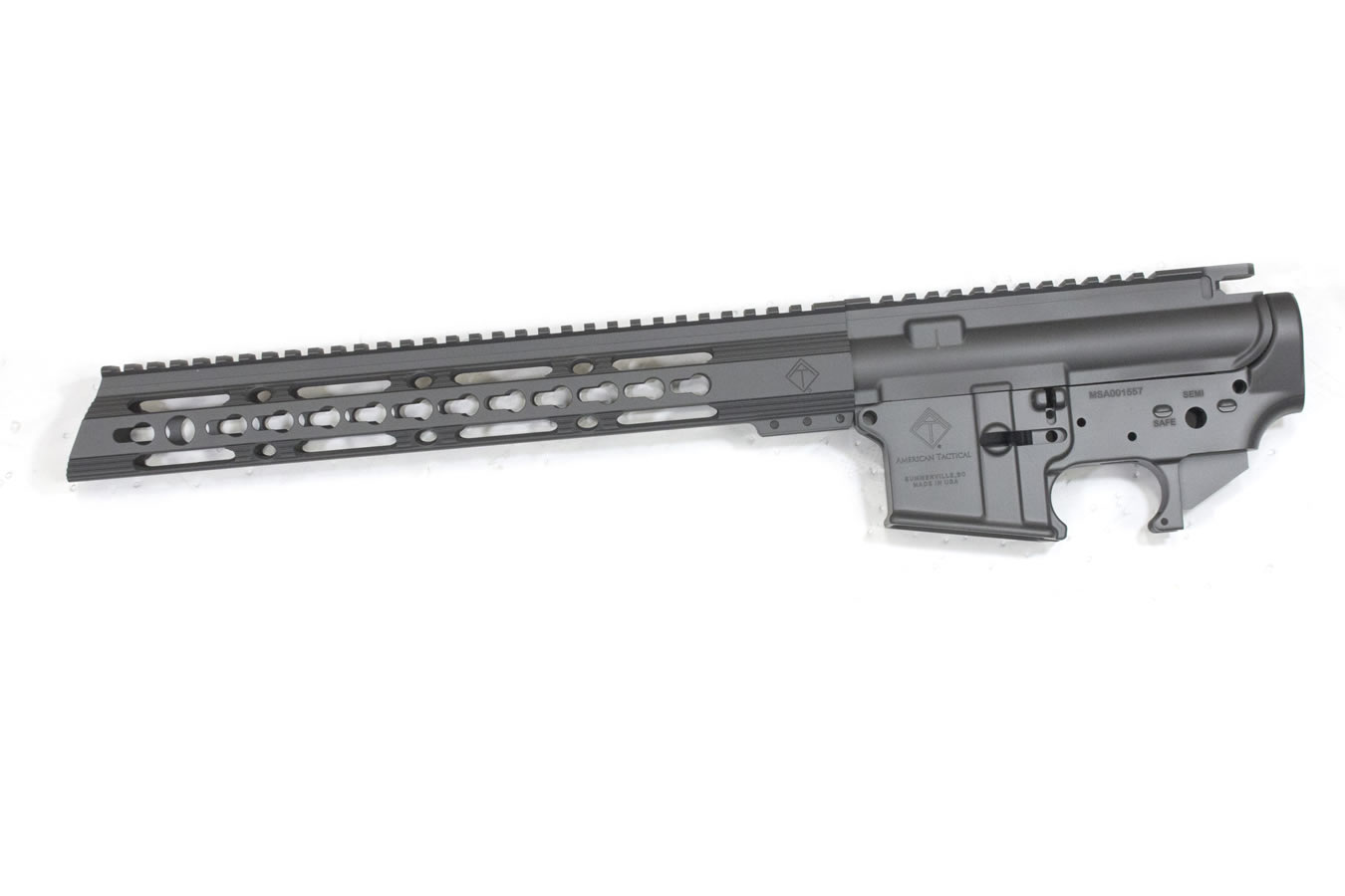 MilSport 223/5.56 Upper/Lower Receiver Combo with Sniper Gray Finish - Firearms | The Gun Shop