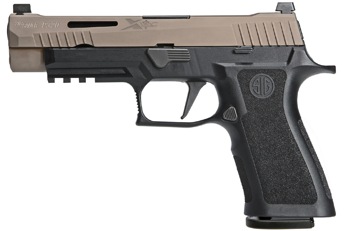 P320 X-VTAC 9mm Striker-Fired Pistol with FDE Slide - Firearms | The Gun Shop