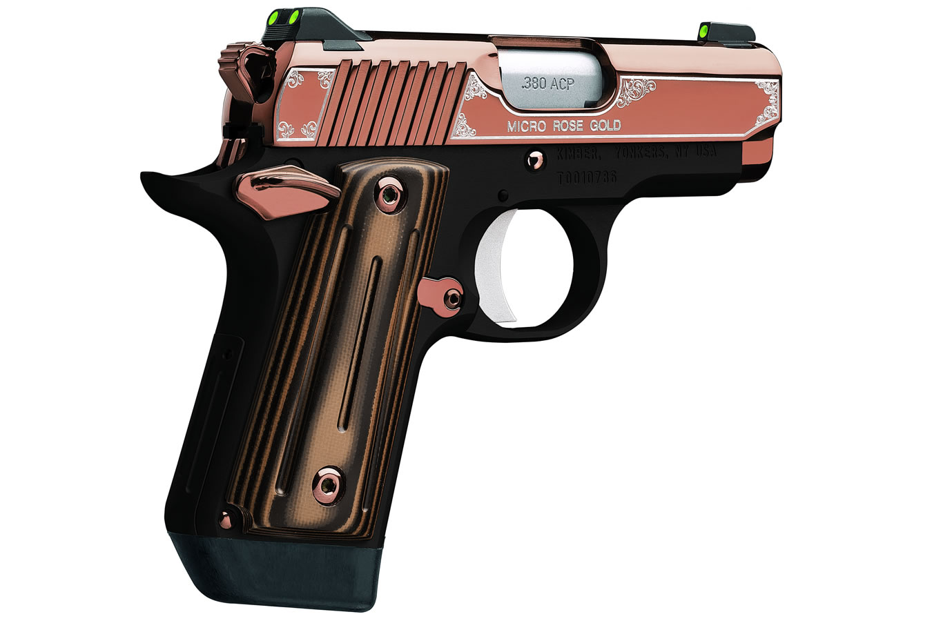 Micro 380 Rose Gold 380 Auto Special Edition with Night Sights - Firearms | The Gun Shop
