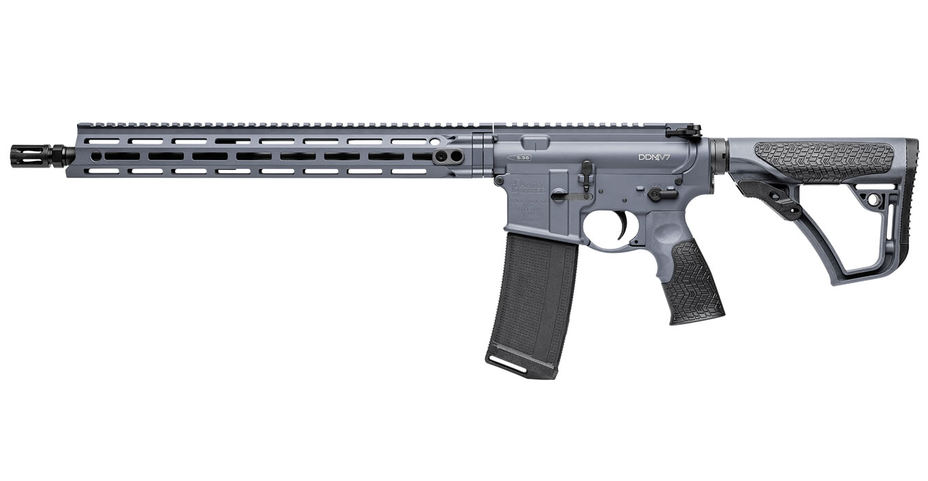 DDM4 V7 5.56mm Semi-Auto Rifle with Tornado Gray Cerakote Finish - Firearms | The Gun Shop