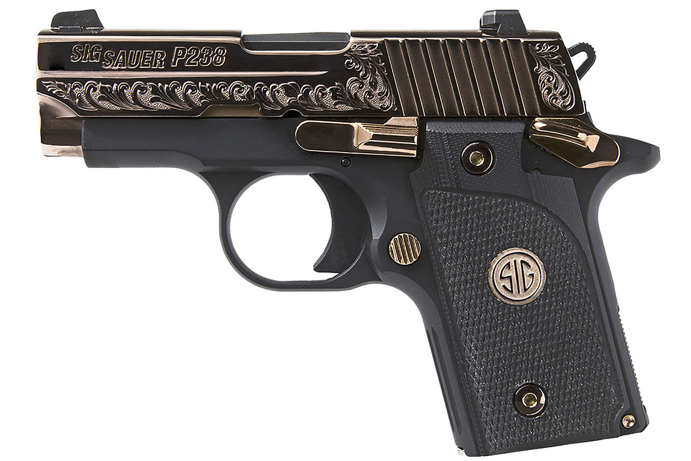 P238 380 ACP Rose Gold Carry Conceal Pistol with Night Sights - Firearms | The Gun Shop