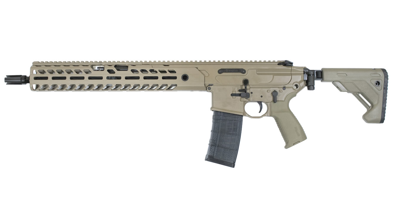 MCX Virtus Patrol 5.56mm Semi-Automatic Rifle with Flat Dark Earth (FDE) Finish - Firearms | The Gun Shop