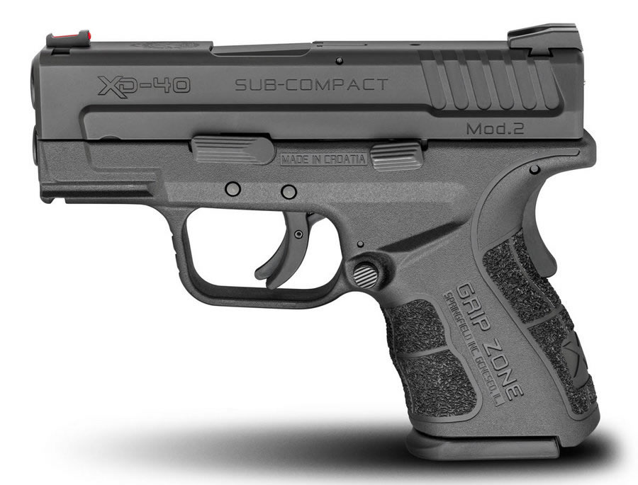 XD Mod.2 40 SW Sub-Compact Black Holiday Package with GripZone - Firearms | The Gun Shop