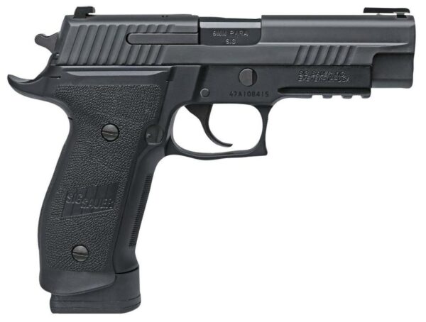 SIG P226 Tacops SA/DA 9mm, 4.4", 10rd, Black Nitron Finish