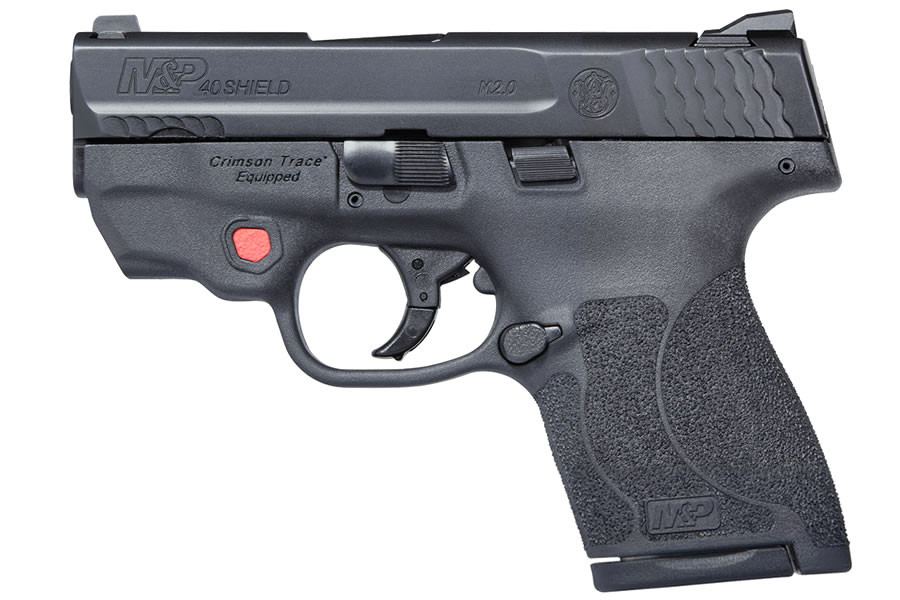 MP40 Shield M2.0 40 S&W Centerfire Pistol w/ Crimson Trace Laser, No Thumb Safety