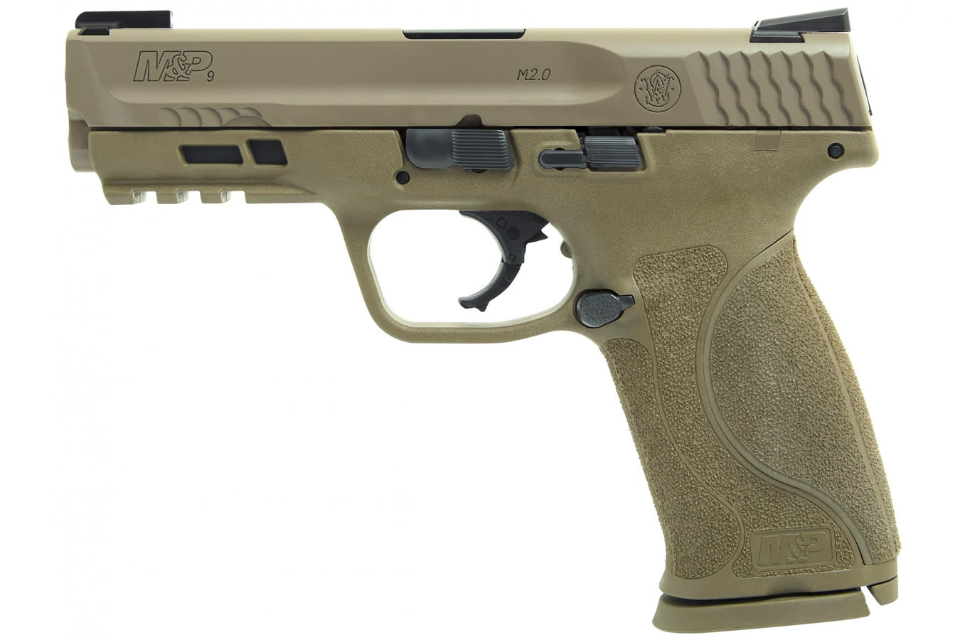 MP9 M2.0 9mm Flat Dark Earth (FDE) Centerfire Pistol with TruGlo TFX Sights - Firearms | The Gun Shop