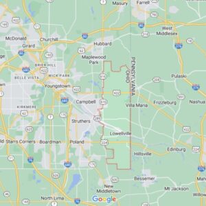 Where is: 44436 Zip Code - Regional Map & Details