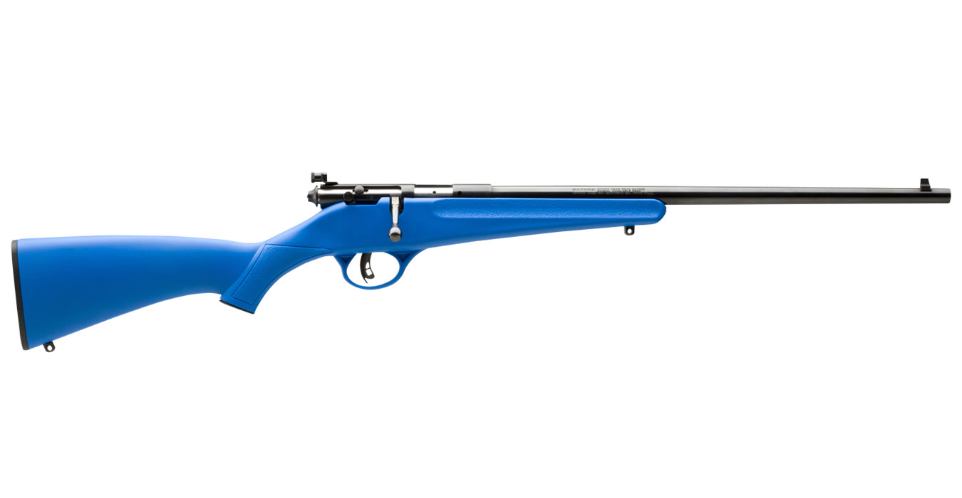 Rascal Youth 22LR Bolt Action Rimfire Rifle with Blue Stock - Bolt-Action Rimfire Rifles | The Gun Shop
