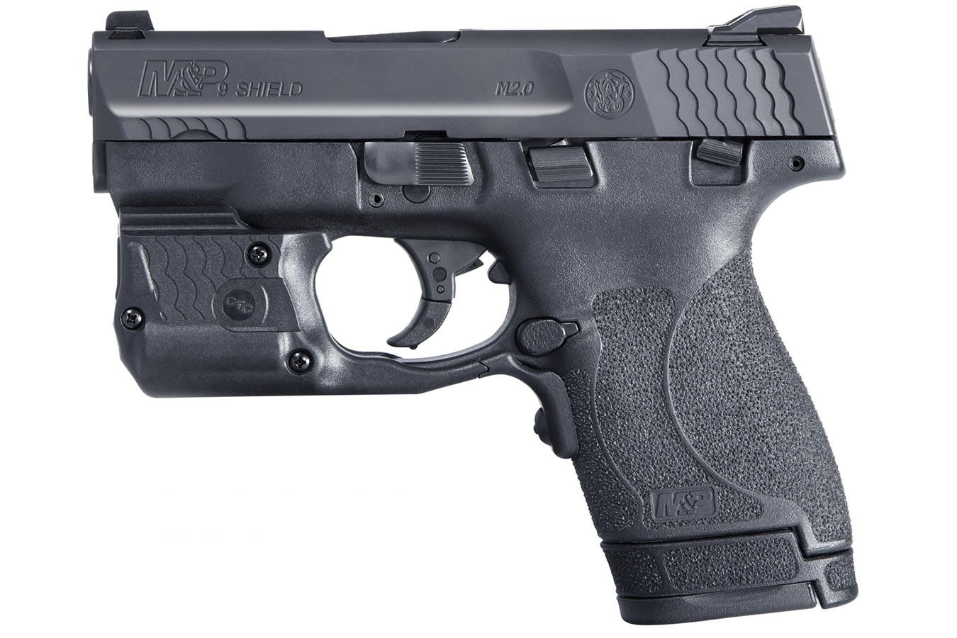 MP9 Shield M2.0 9mm Centerfire Pistol with Laserguard Pro Green Laser and Light - Firearms | The Gun Shop