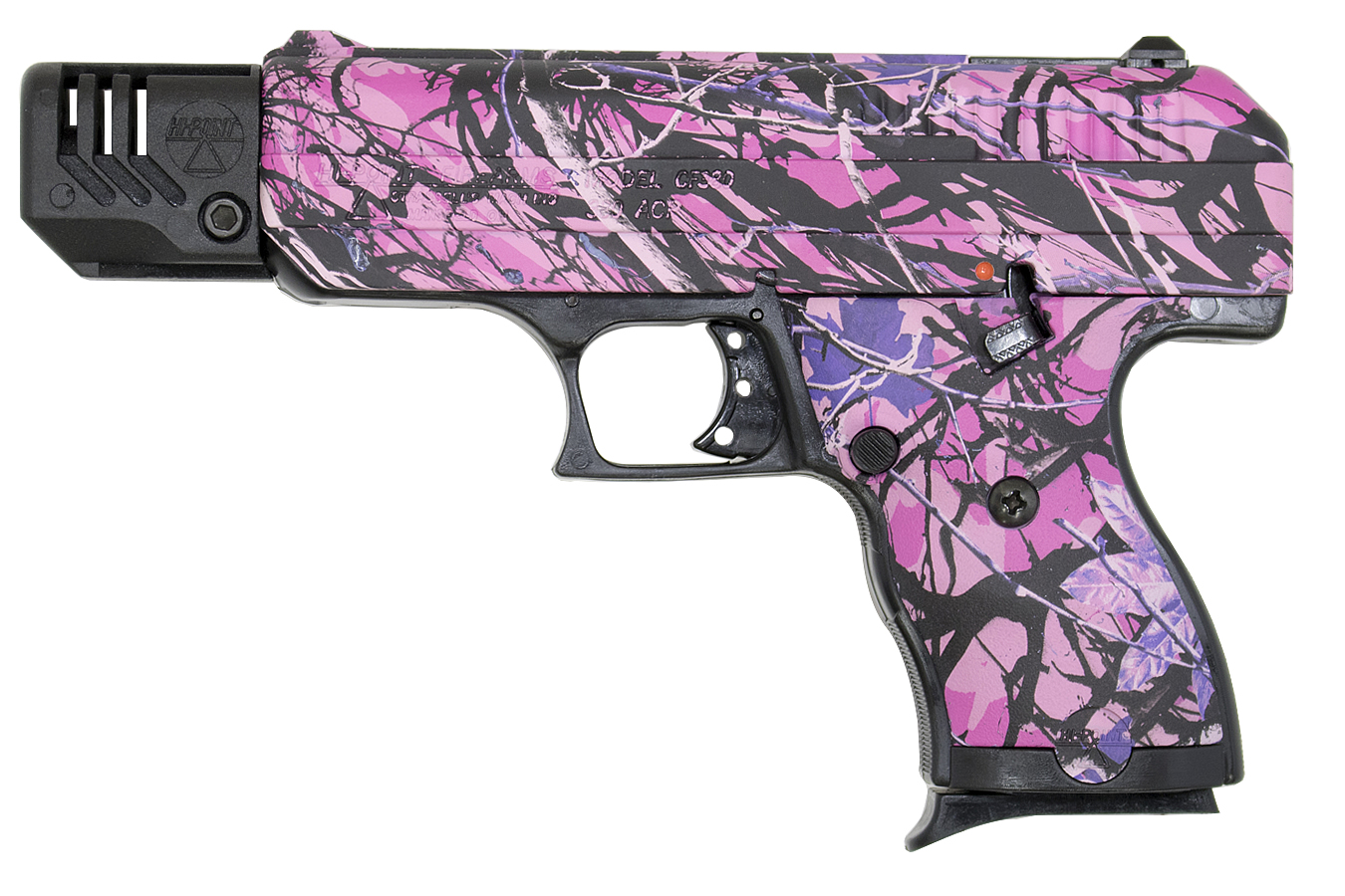 CF380 380 ACP Compensated Pistol with Country Girl Camo Finish - Firearms | The Gun Shop