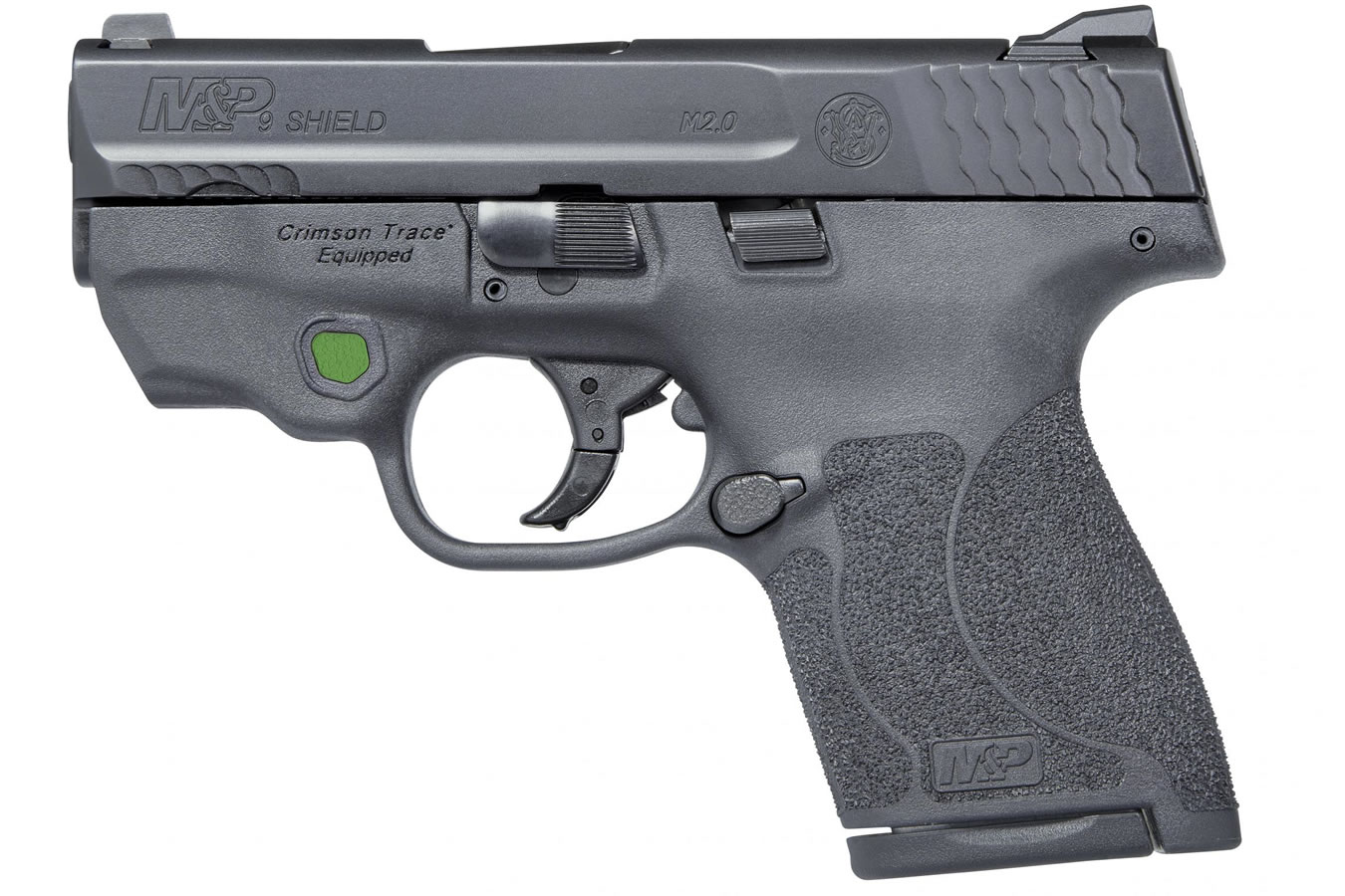 MP9 Shield M2.0 9mm Centerfire Pistol with Integrated Crimson Trace Green Laser - Firearms | The Gun Shop