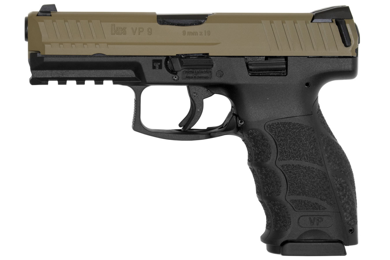 VP9 9mm Striker-Fired Pistol with Cerakote FDE Slide