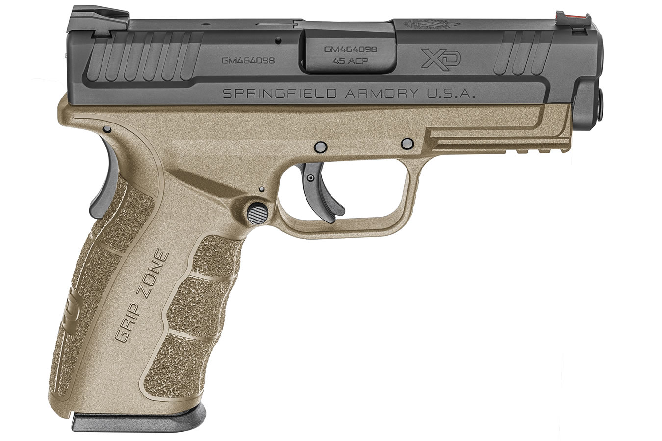 XD Mod.2 45 ACP 4.0 Flat Dark Earth (FDE) Service Model with 3 Magazines - Firearms | The Gun Shop