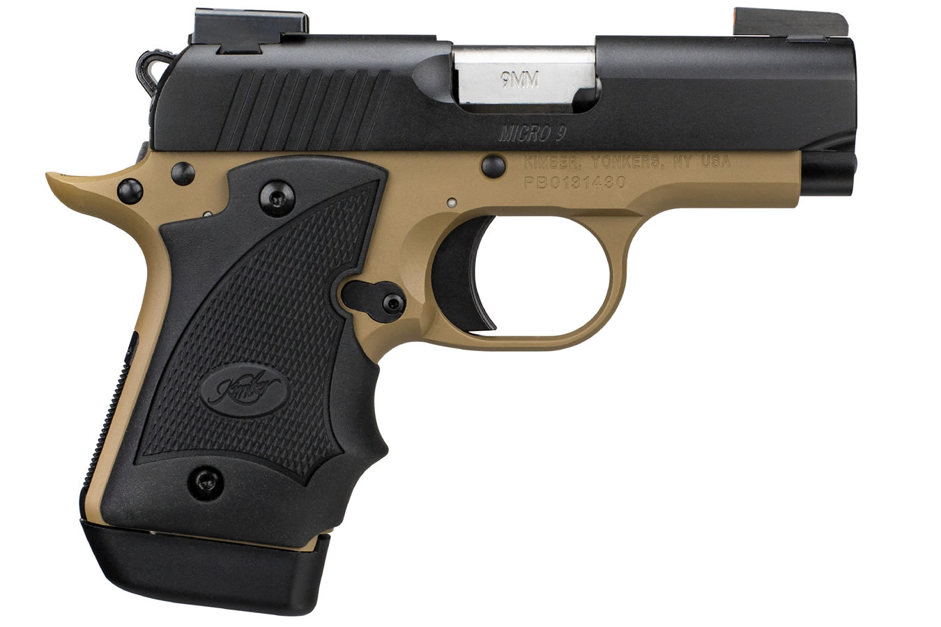 Micro 9 Desert Night (DN) 9mm Carry Conceal Pistol with TruGlo TFX Pro Sights - Firearms | The Gun Shop