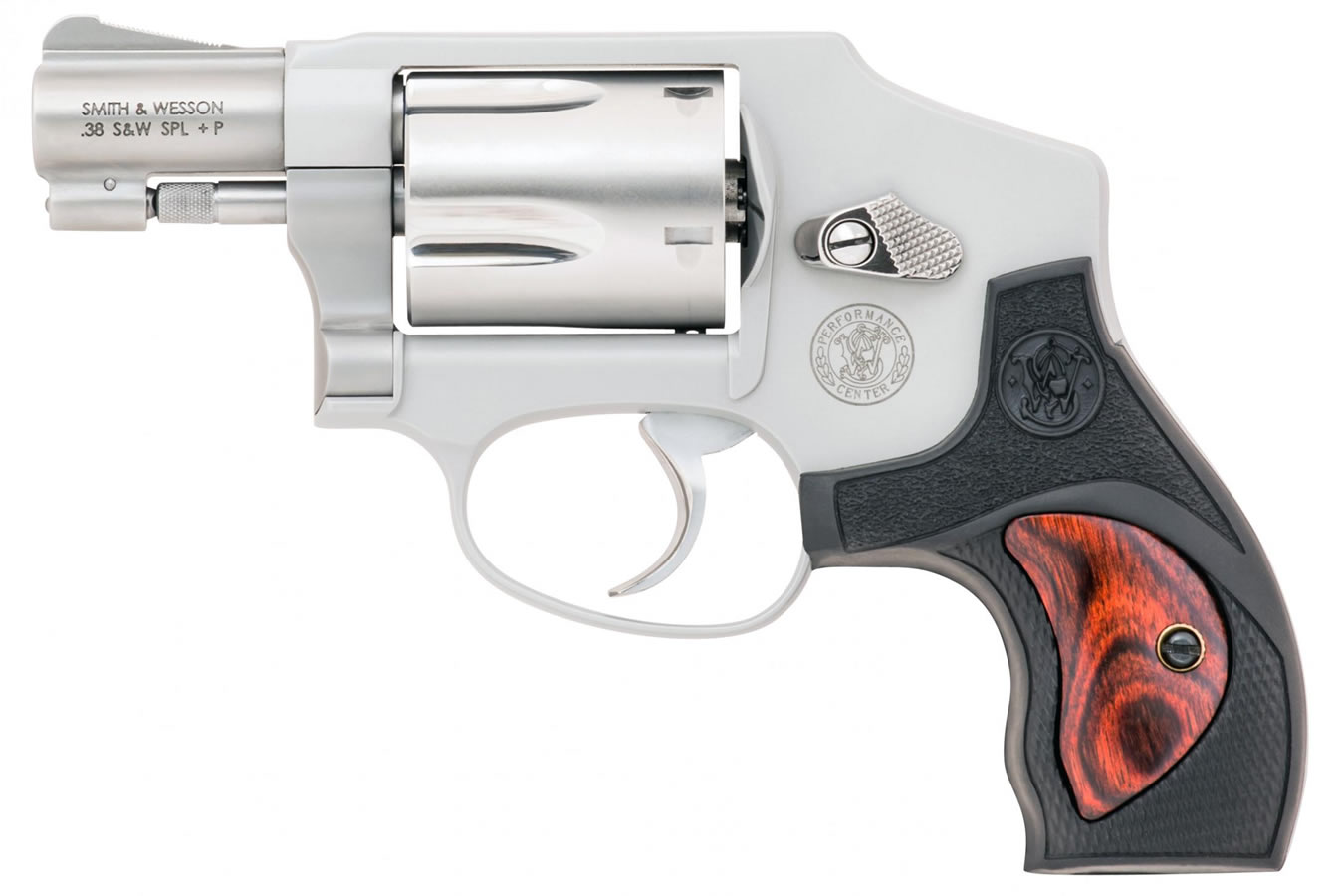 Model 642 .38 Special Performance Center J-Frame Revolver with Synthetic/Wood Grips - Firearms | The Gun Shop