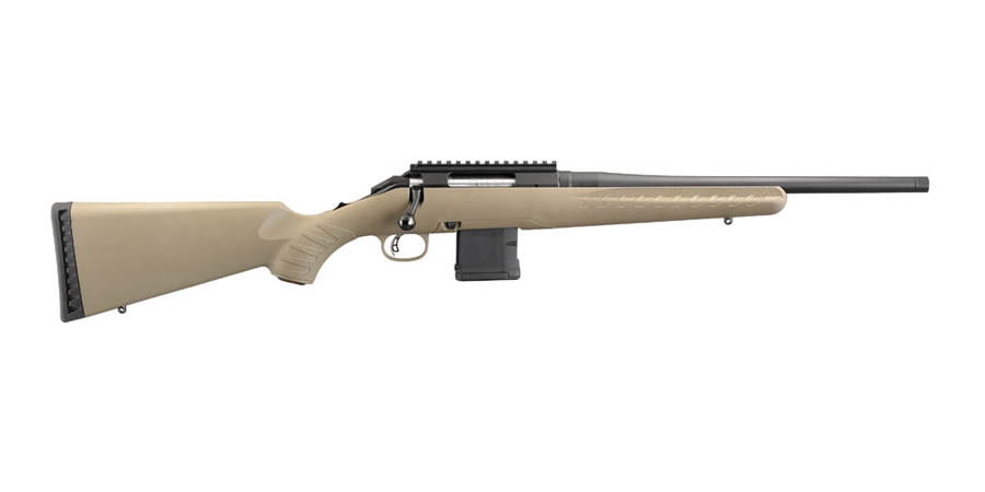 American Ranch 5.56 NATO FDE Bolt-Action Rifle with 10-Round AR-Style Magazine