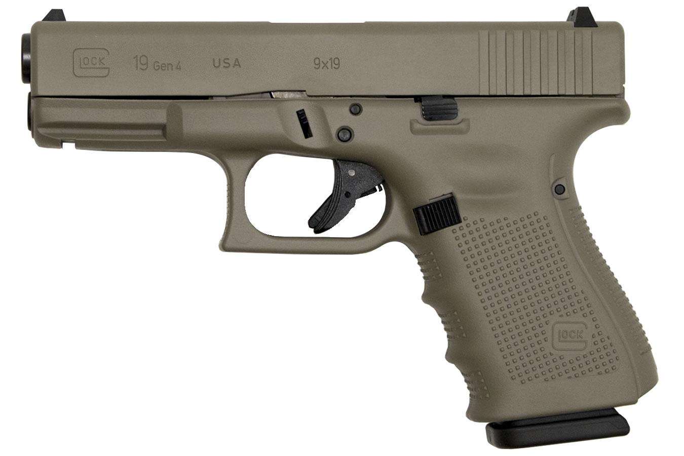 19 Gen4 9mm 15-Round Pistol with Elite Earth Cerakote Finish - Firearms | The Gun Shop
