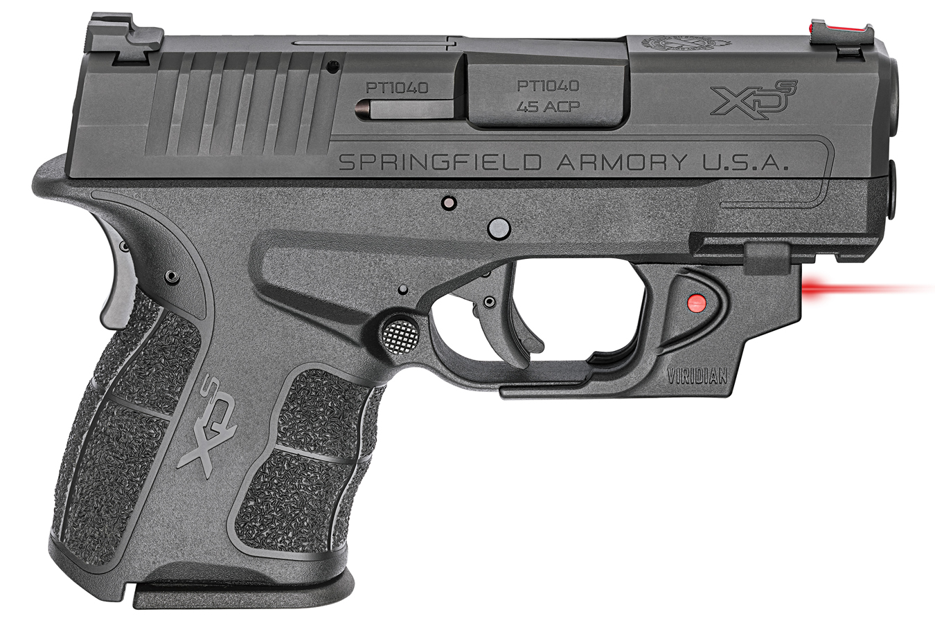 XDS Mod.2 3.3 Single Stack 45 ACP Carry Conceal Pistol with Viridian Red Laser - Firearms | The Gun Shop
