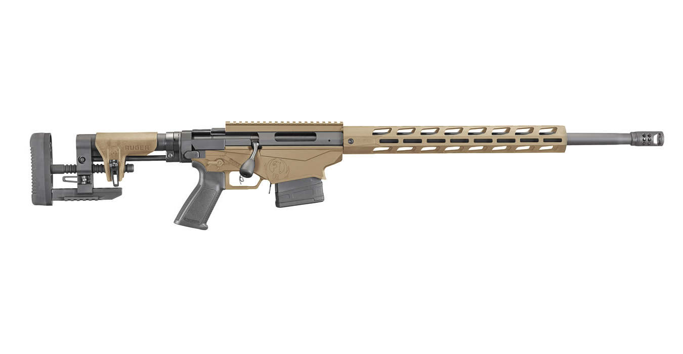 47048-DEFAULT-l Precision Rifle 308 Winchester with M-LOK and Dark Earth Cerakote Finish - Bolt-Action Rifles | The Gun Shop