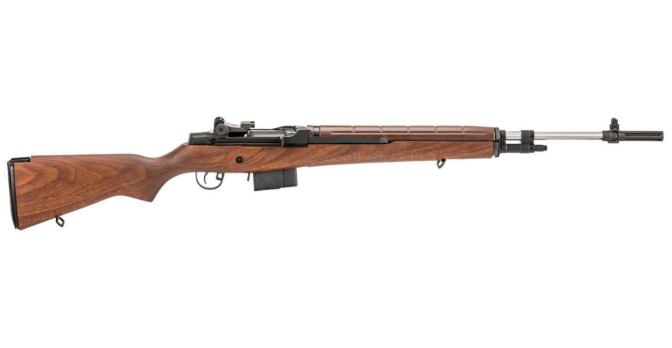 M1A Loaded 308 with Walnut Stock and Stainless Steel Barrel - Firearms | The Gun Shop