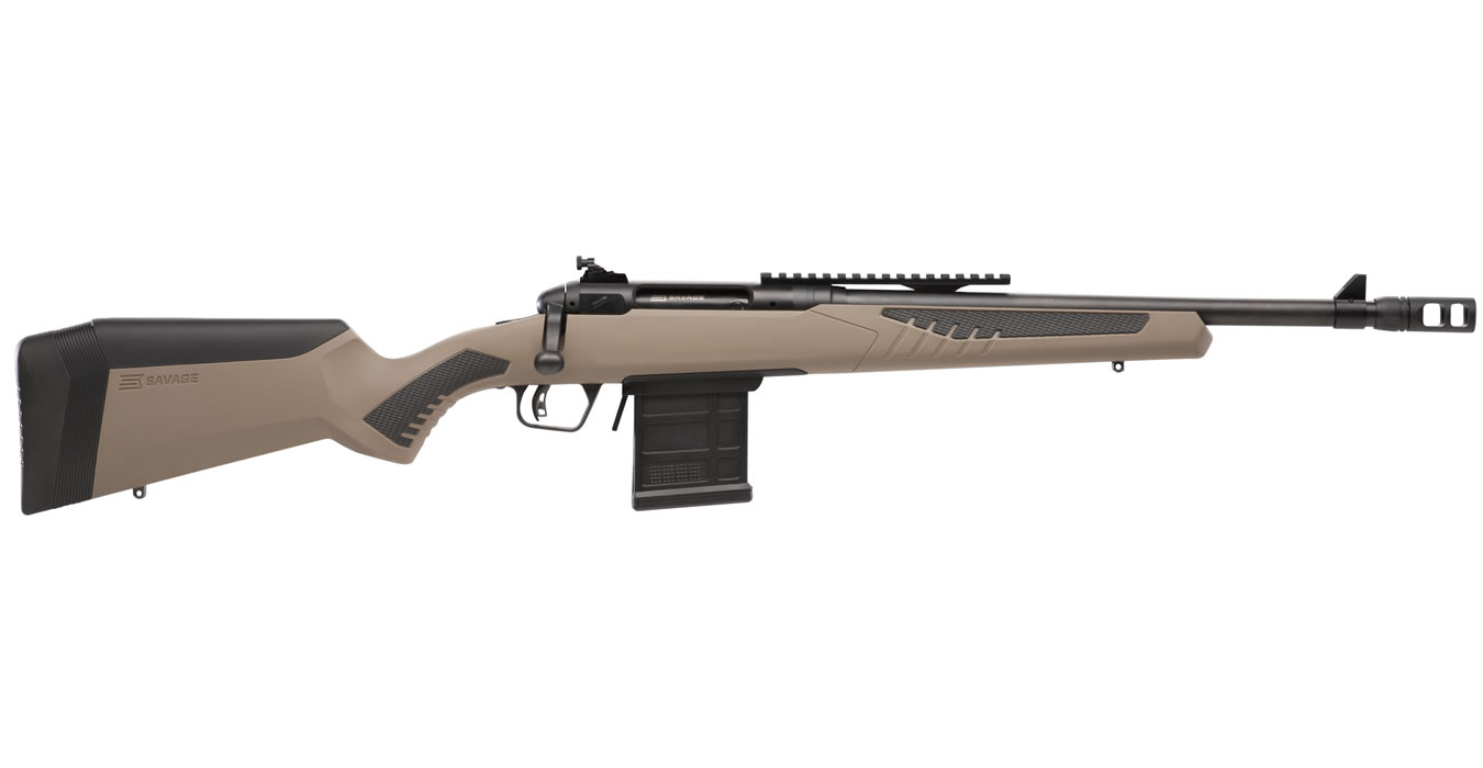 110 Scout 308 Win Bolt-Action Rifle with Flat Dark Earth Stock - Bolt-Action Rifles | The Gun Shop
