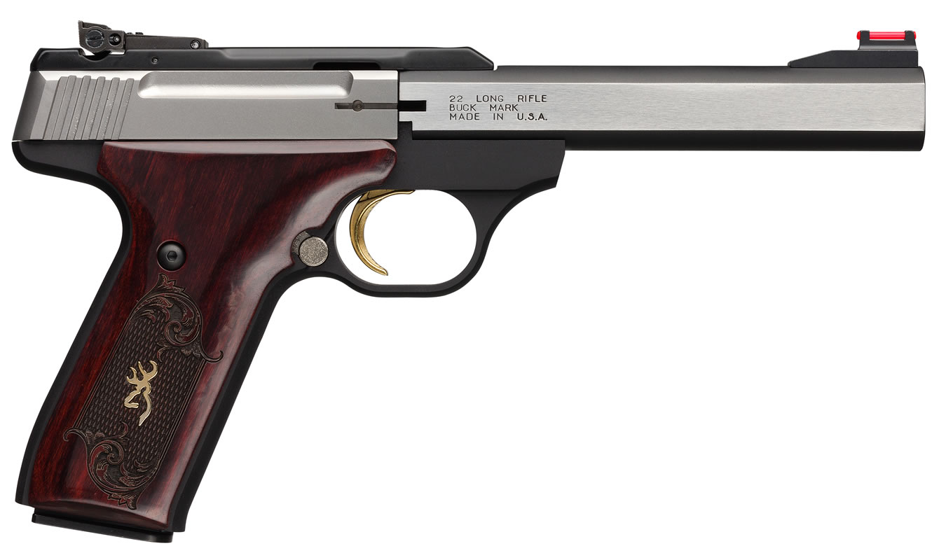 Buck Mark Medallion 22LR Rimfire Pistol with Rosewood Grips - Firearms | The Gun Shop
