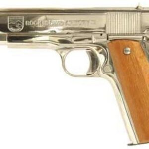 Rock Island Armory 1911-A1 GI Standard .38 Super 5" Nickel 9rd Mag - CA Compliant