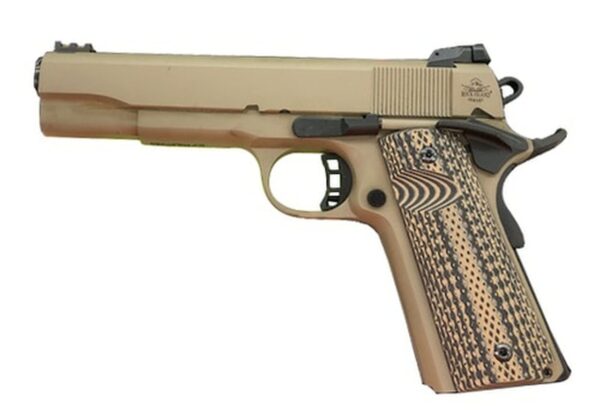 Rock Island Armory Ultra 10 1911 10mm, 5" Barrel, Flat Dark Earth Cerakote, G10 Grips, 8rd Mag