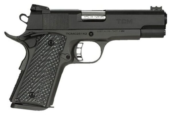 Rock Island TCM Rock Ultra CCO, 22 TCM 9R, 9mm, 4.25", 8rd, G10 Grips, Black