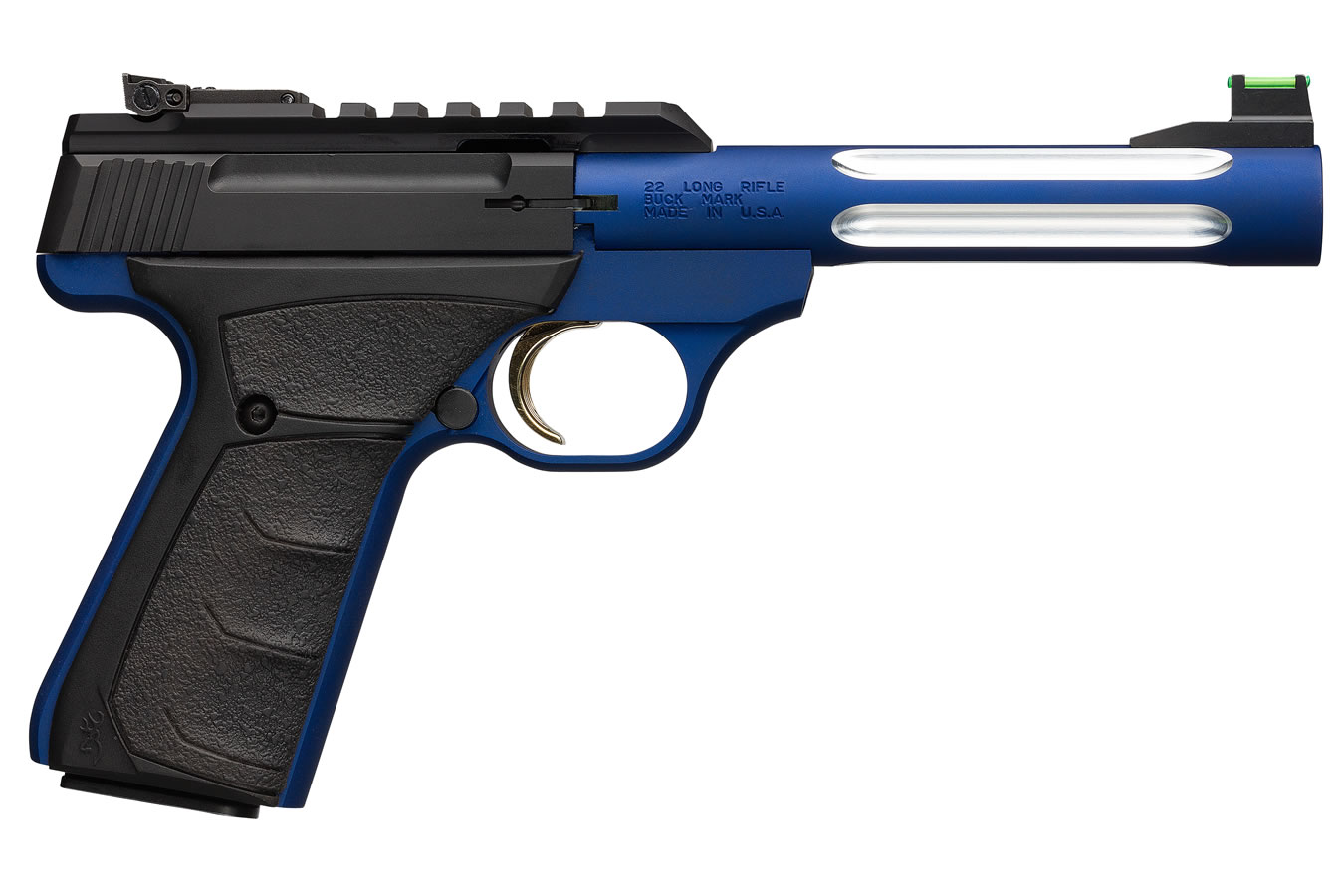 Buck Mark Plus Blue Lite 22LR Rimfire Pistol - Firearms | The Gun Shop