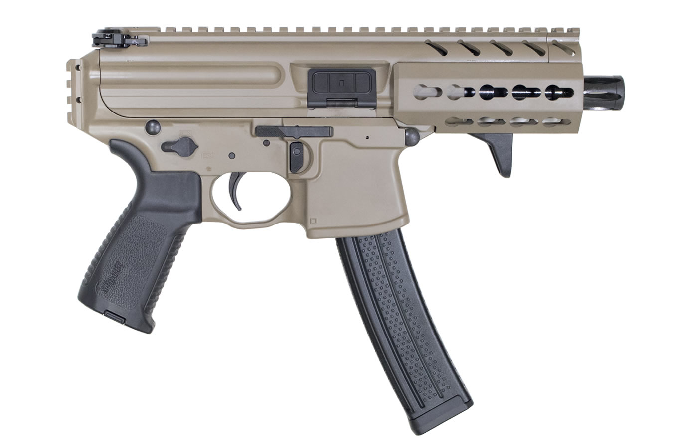 MPX 9mm Flat Dark Earth Pistol with KeyMod Rail and 4.5 Inch Barrel - Firearms | The Gun Shop