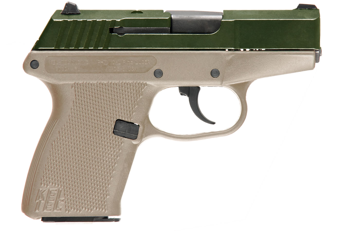 P-11 9mm Green/Tan Carry Conceal Pistol - Firearms | The Gun Shop