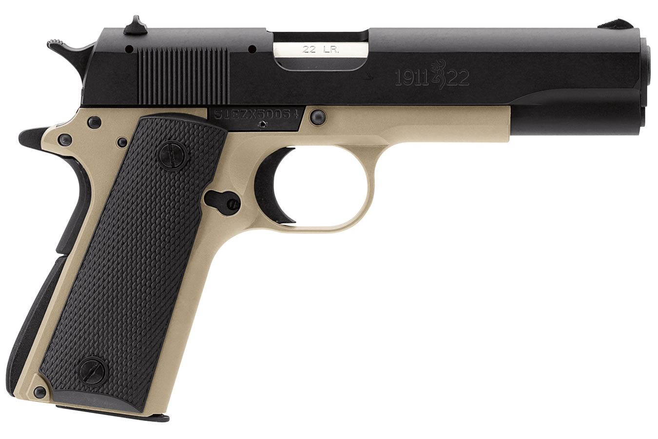 1911-22 A1 22LR Full-Size Desert Tan Rimfire Pistol