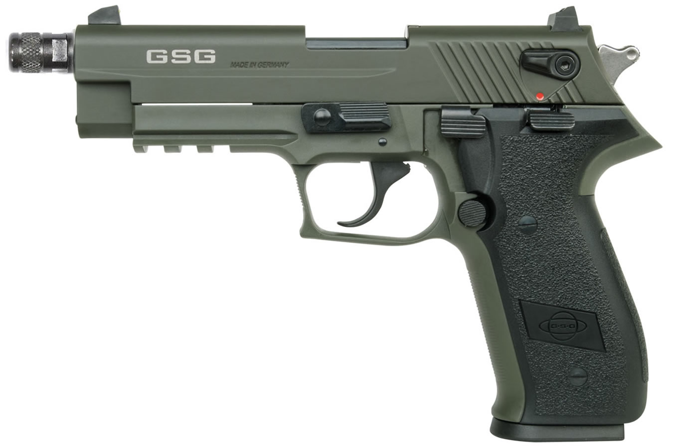 Firefly 22LR DA/SA OD Green Rimfire Pistol with Threaded Barrel - Firearms | The Gun Shop