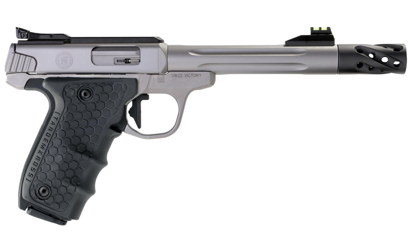 SW22 Victory 22LR Performance Center Target Model with Fiber Optic Sights - Firearms | The Gun Shop